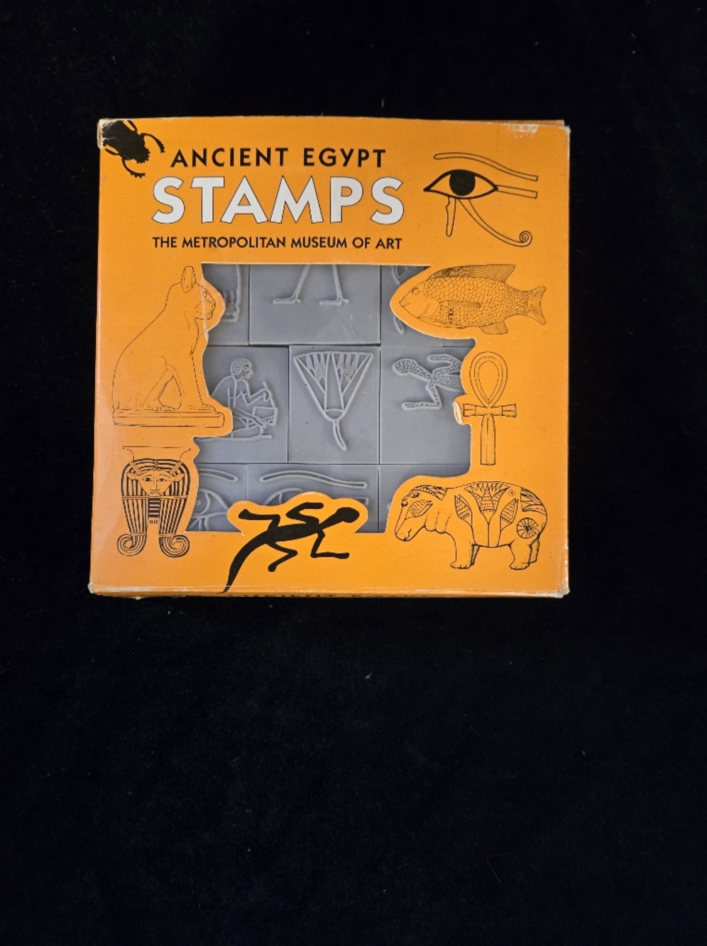 Ancient Egypt Stamp Set Metropolitan Museum of Art Rubber Stamps